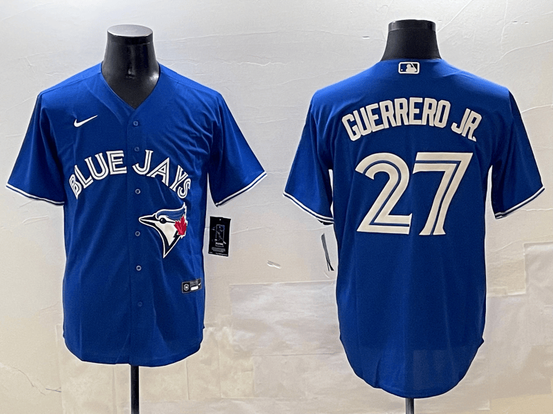 Toronto  Blue Jays  Jersey -  All Stitched Vladimir Guerrero Jr. - 27