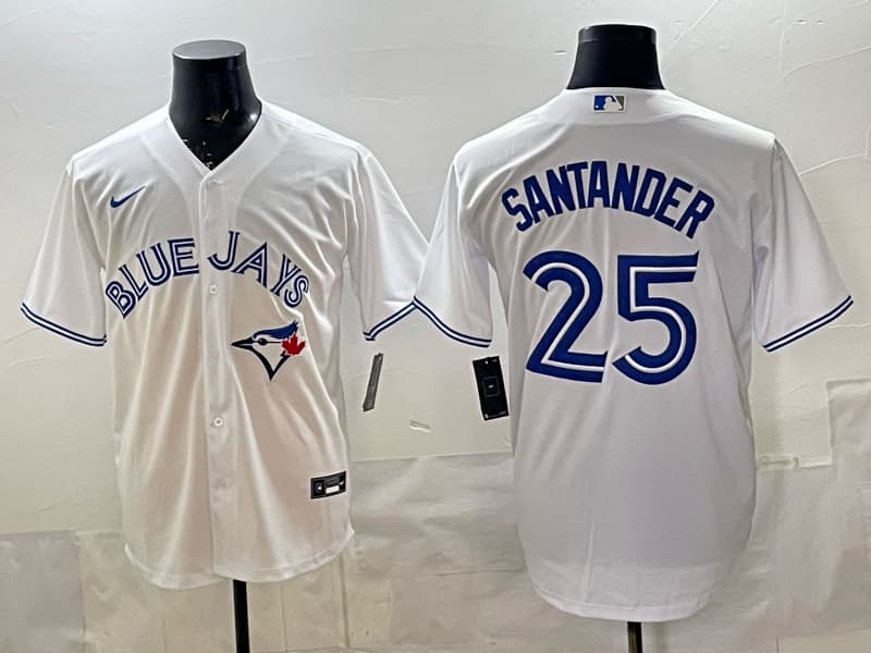 Toronto  Blue Jays 2025   Jersey - All Stitched  25 SANTANDER