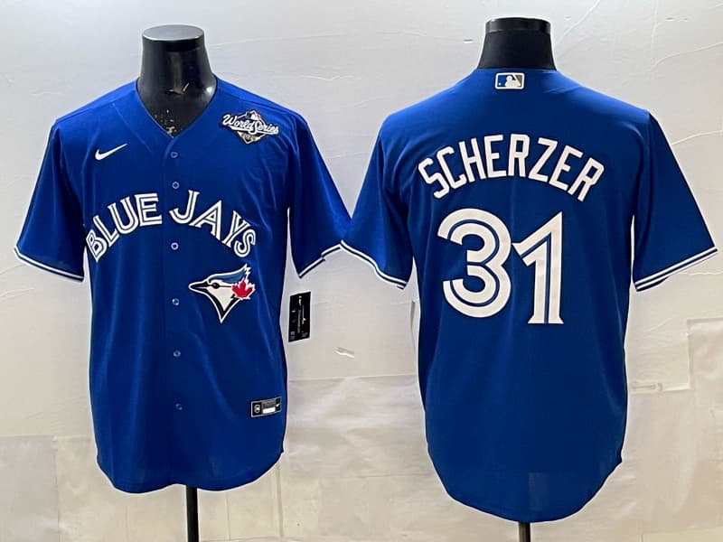 Toronto  Blue Jays 2025   Jersey - All Stitched  31 SCHERZER