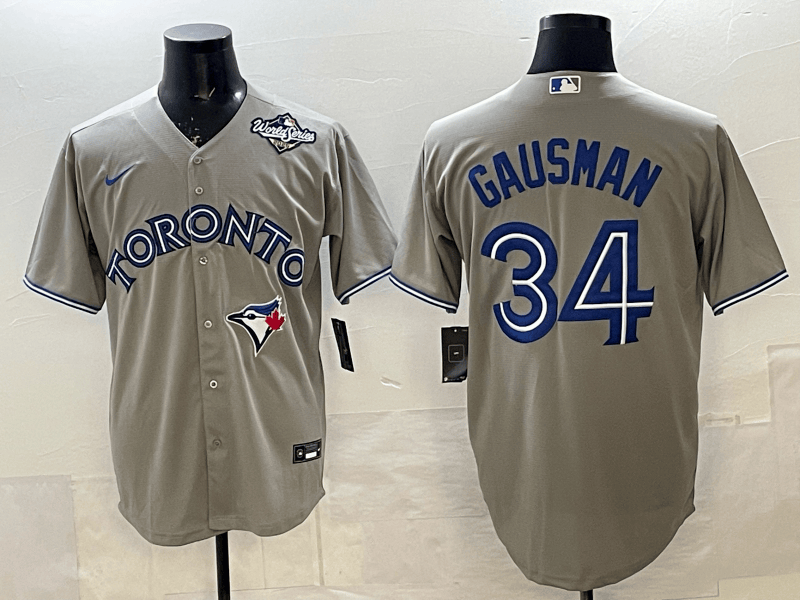 Toronto  Blue Jays 2025  Jersey - All Stitched 34 GAUSMAN