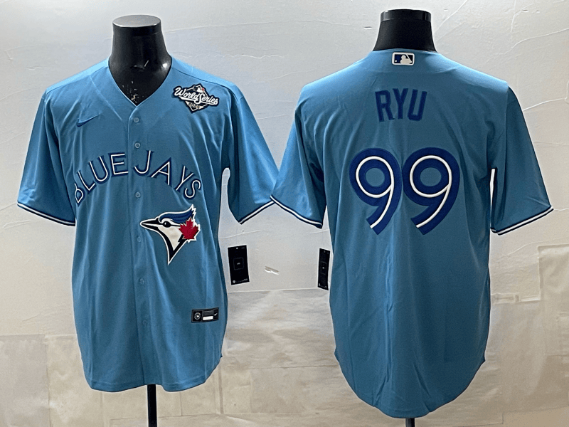 Toronto  Blue Jays 2025 Jersey - All Stitched  99 ryu