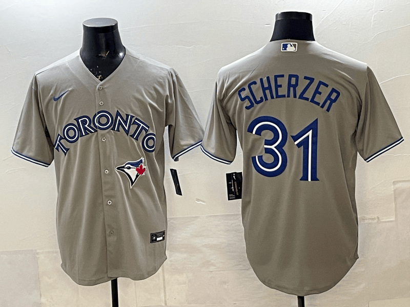 Toronto  Blue Jays 2025 Jersey - All Stitched 31 SCHERZER