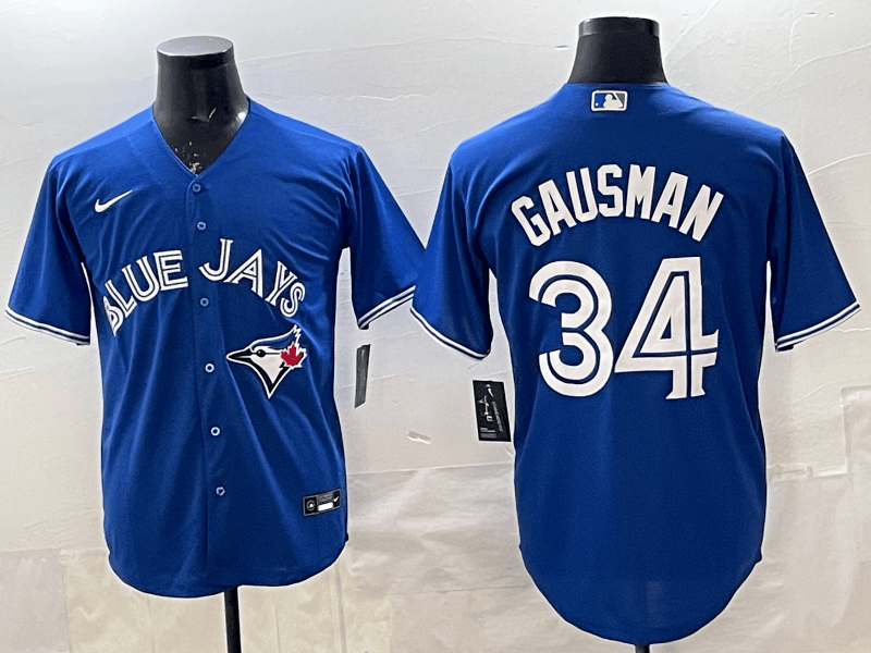 Toronto  Blue Jays 2025 Jersey - All Stitched 34 GAUSMAN