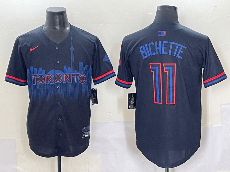 Toronto  Blue Jays 2025 World Series Jersey - All Stitched Bo Bichette - 11