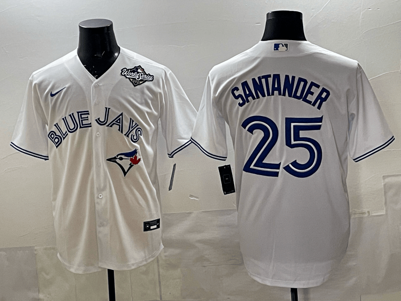 Toronto  Blue Jays Jersey - All Stitched   25 SANTANDER