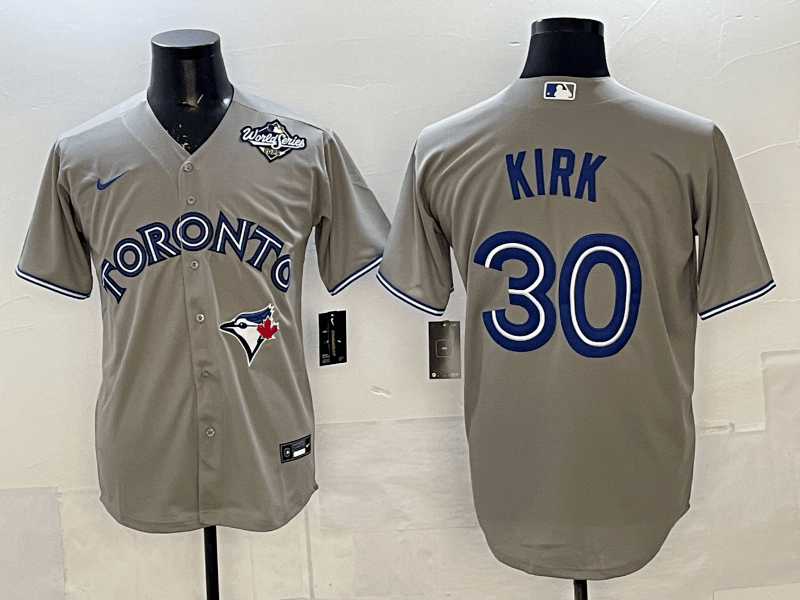 Toronto  Blue Jays Jersey - All Stitched   30 KIRK