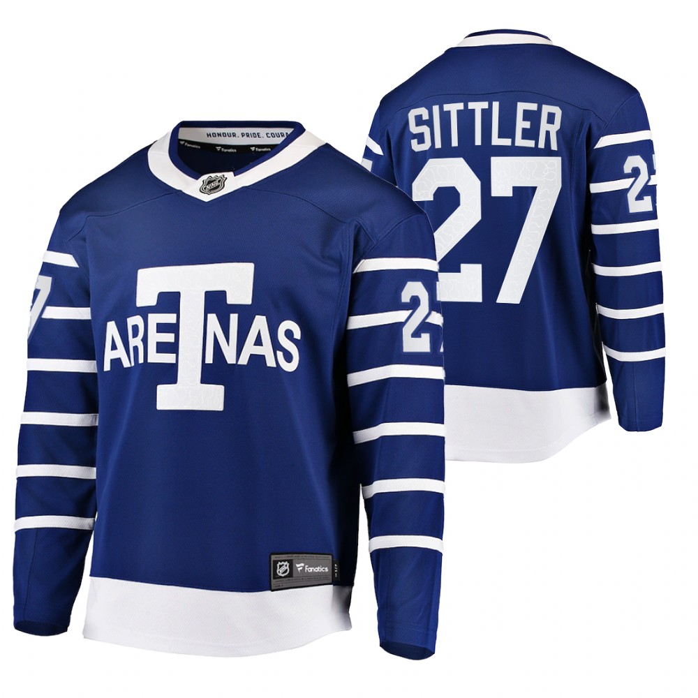 Toronto Arenas Darryl Sittler Blue Team Classics Heritage Jersey
