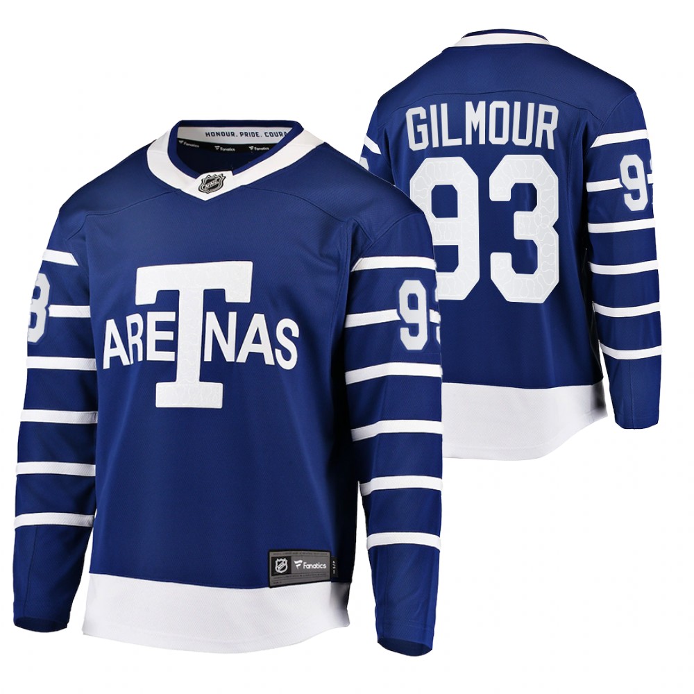 Toronto Arenas Doug Gilmour Blue Team Classics Heritage Jersey