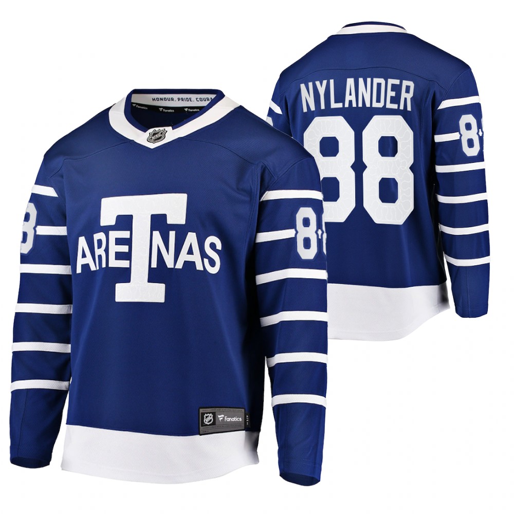 Toronto Arenas William Nylander Blue Team Classics Heritage Jersey