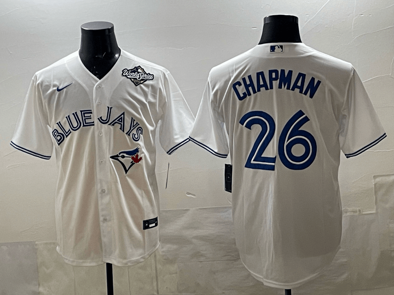 Toronto Blue  Jays   Jersey - All Stitched   Chapman 26 Toronto Blue  Jays   Jersey - All Stitched   Chapman 26