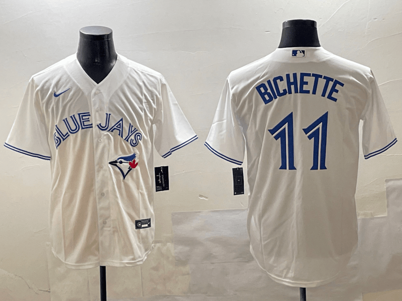 Toronto Blue  Jays 2025 World Series Jersey - All Stitched Bo Bichette - 11
