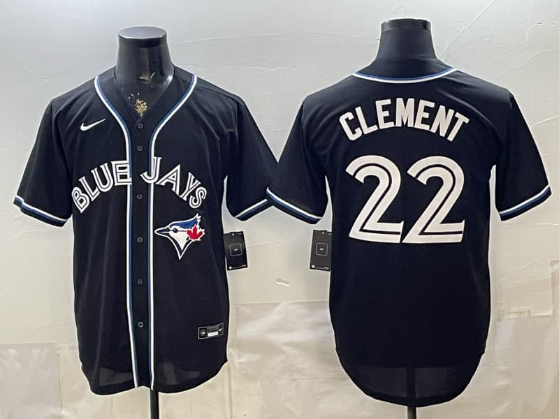 Toronto Blue Jays   All Stitched Ernie Clement   # 22