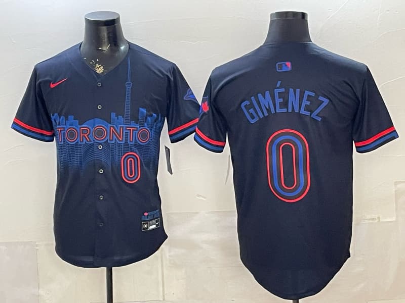 Toronto Blue Jays   Jersey -   All Stitched    0 GIMENEZ