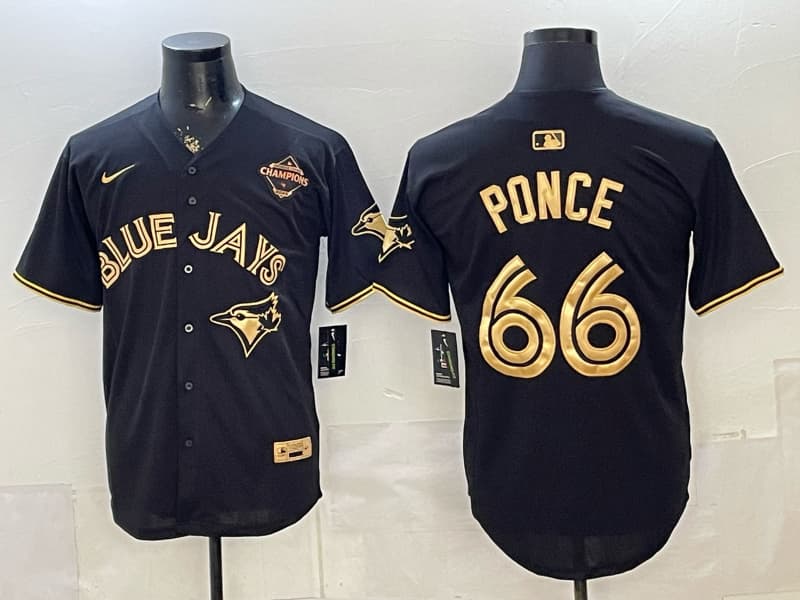 Toronto Blue Jays   Jersey -   All Stitched   66 PONCE
