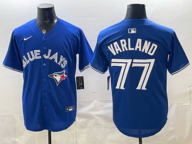 Toronto Blue Jays   Jersey -   All Stitched   77 VARLAND