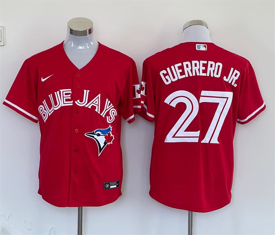 Toronto Blue Jays   Jersey -   All Stitched  Vladimir Guerrero Jr. # 27