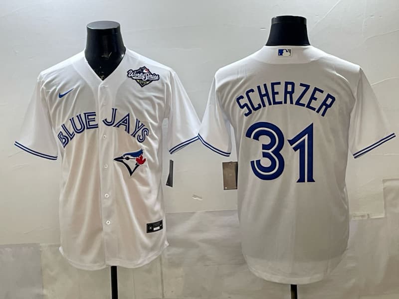 Toronto Blue Jays  2025   Jersey  -  All Stitched  31 SCHERZER