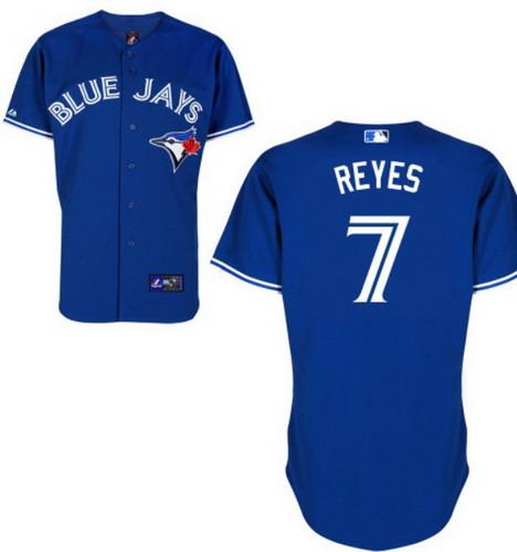 Toronto Blue Jays #7 Reyes Blue Jerseys