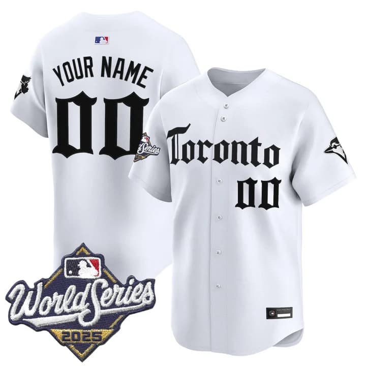 Toronto Blue Jays 'Gothic North Edition' Vapor Premier Limited Custom   Jersey - All Stitched