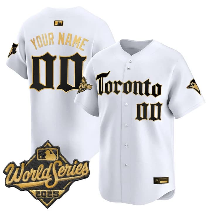 Toronto Blue Jays 'Gothic North Edition' Vapor Premier Limited Custom Jersey -     All Stitched