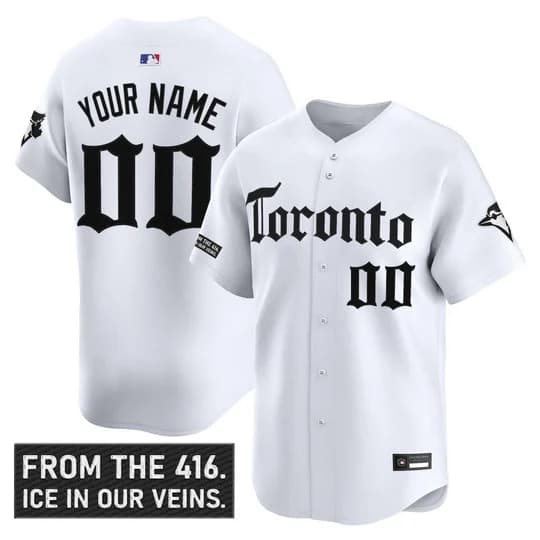 Toronto Blue Jays 'Gothic North Edition' Vapor Premier Limited Custom Jersey - All  Stitched