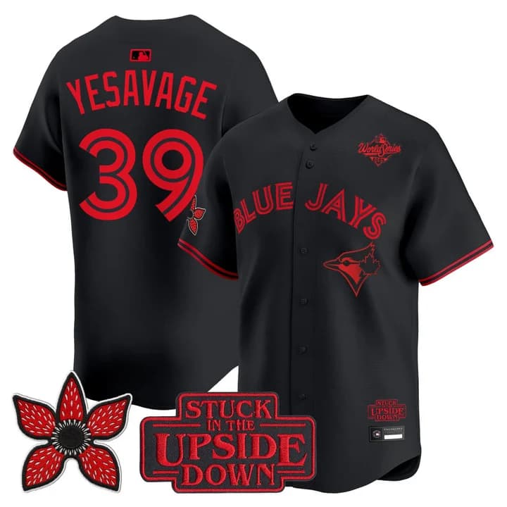 Toronto Blue Jays 'Stranger Things Edition' Vapor Premier Limited  Jersey - All Stitched  Trey Yesavage