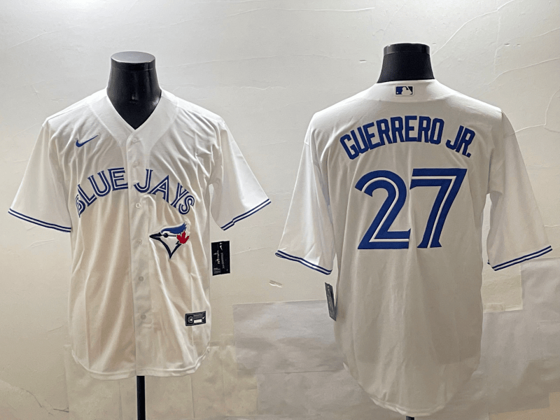 Toronto Blue Jays  Jersey  -  All Stitched Vladimir Guerrero Jr. - 27
