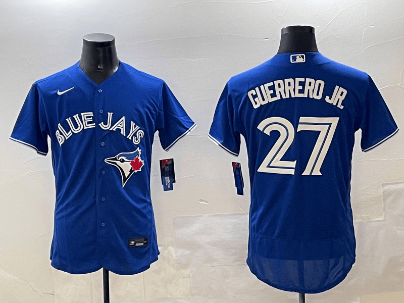 Toronto Blue Jays  Jersey -  All Stitched Vladimir Guerrero Jr. - 27