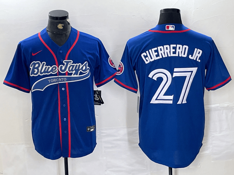Toronto Blue Jays  Jersey - All Stitched Vladimir Guerrero Jr. -     27