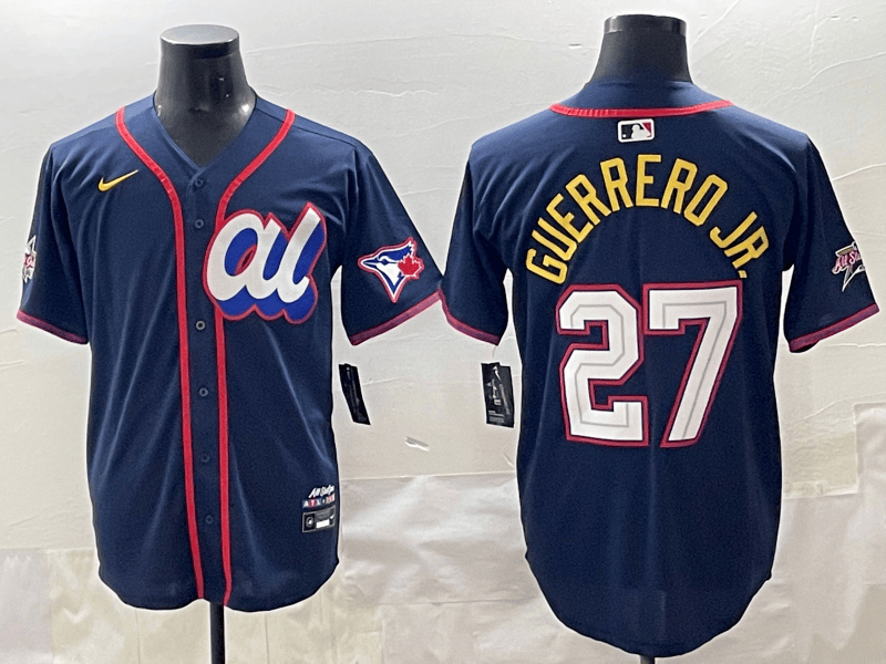 Toronto Blue Jays  Jersey - All Stitched Vladimir Guerrero Jr. - 27