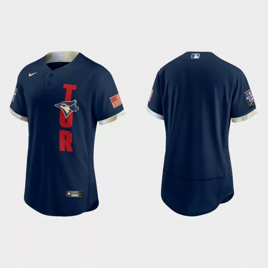 Toronto Blue Jays 2021 MLB All-Star Game Authentic Jersey – Navy