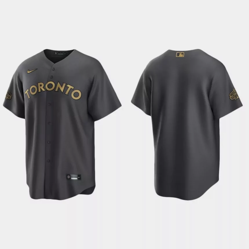 Toronto Blue Jays 2022 MLB All-Star Game Replica Jersey – Charcoal