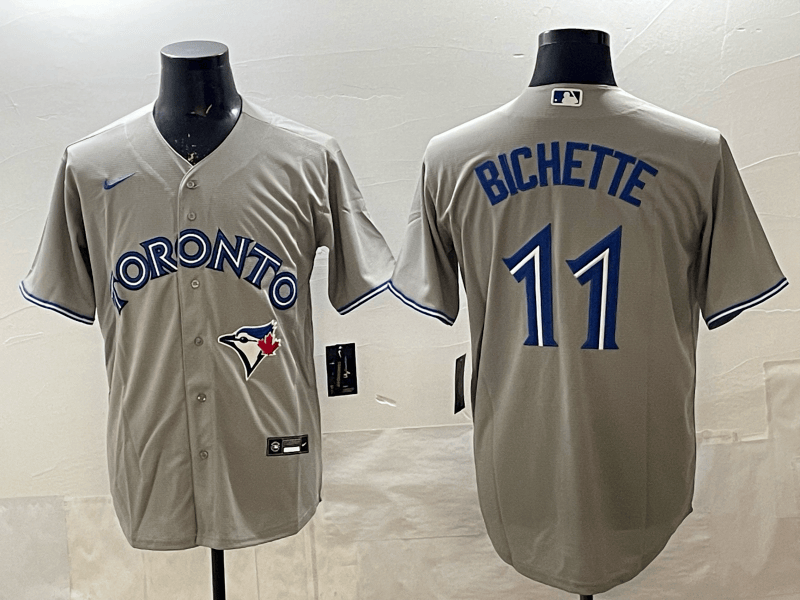 Toronto Blue Jays 2025   Jersey - All Stitched Bo Bichette - 11