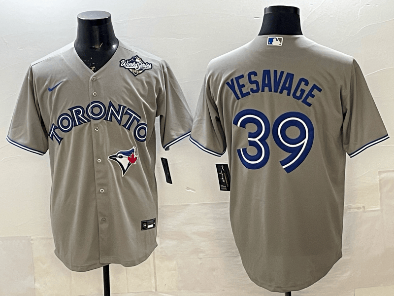 Toronto Blue Jays 2025 Jersey - All  Stitched Trey Yesavage - 39