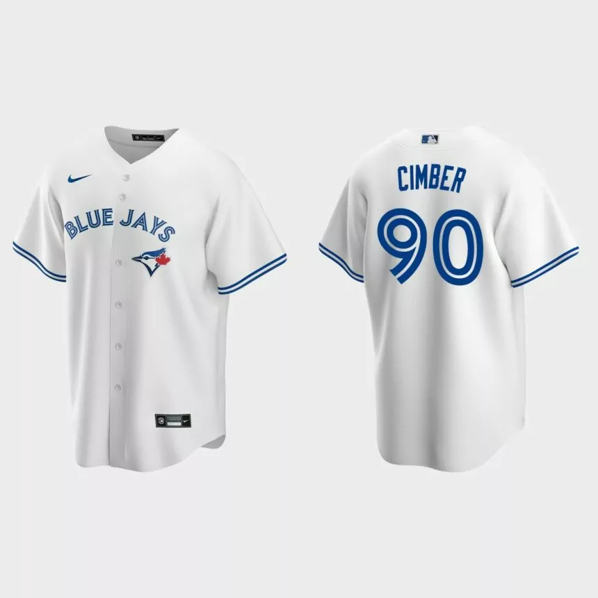 Toronto Blue Jays Adam Cimber Replica Home Jersey – White