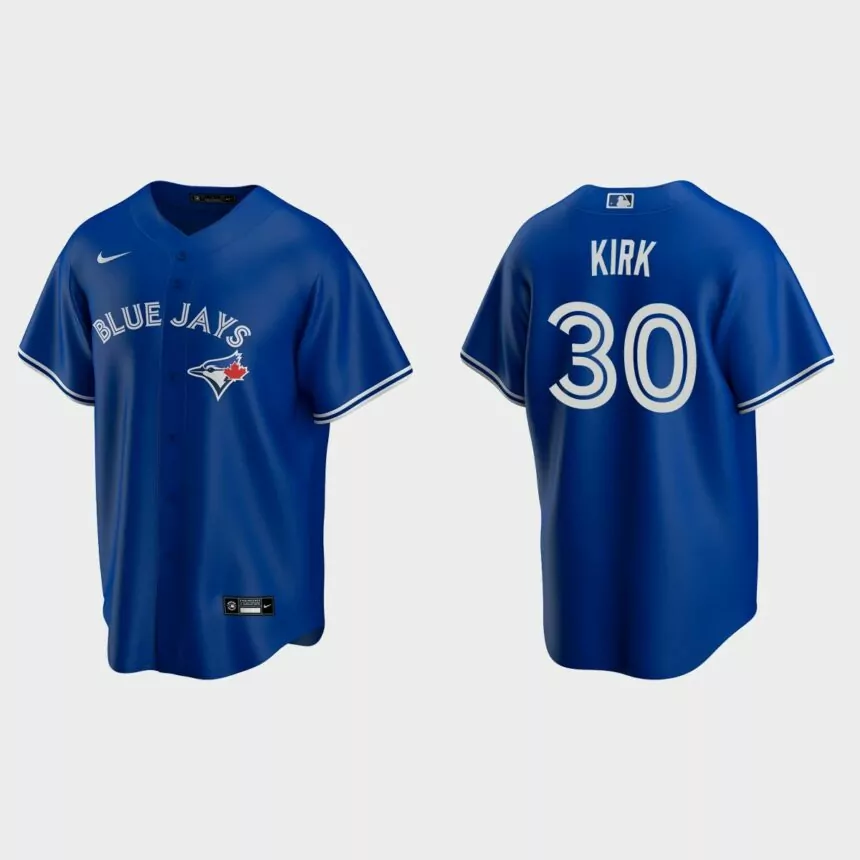 Toronto Blue Jays Alejandro Kirk Replica Alternate Jersey – Royal