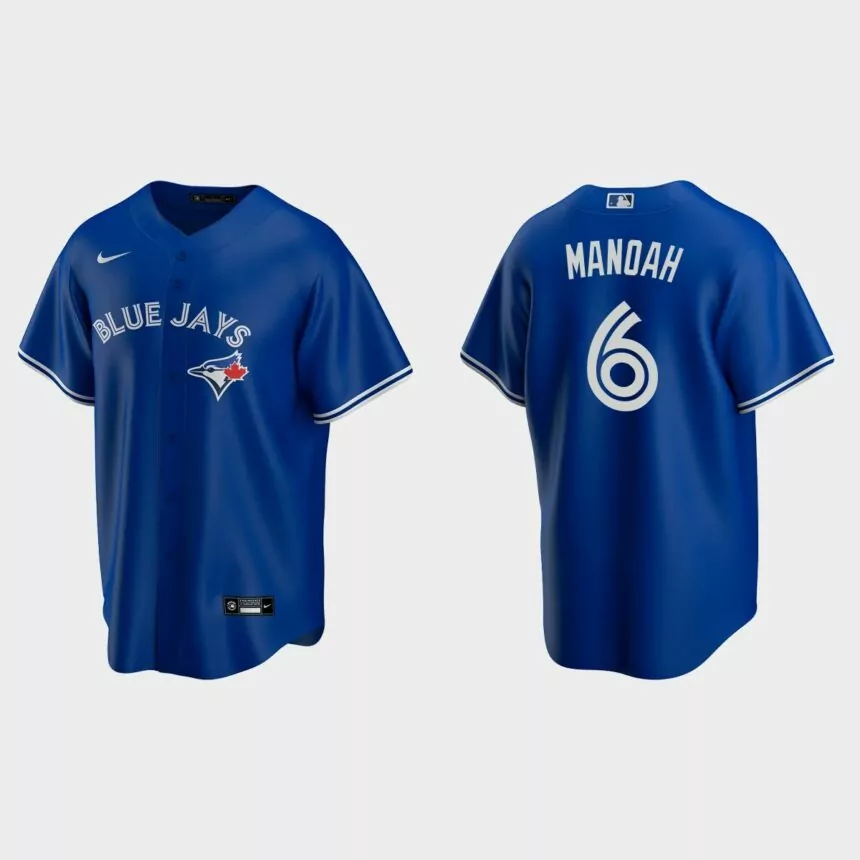 Toronto Blue Jays Alek Manoah Replica Alternate Jersey – Royal