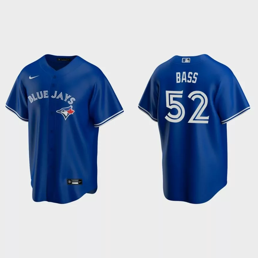 Toronto Blue Jays Anthony Bass Replica Alternate Jersey – Royal