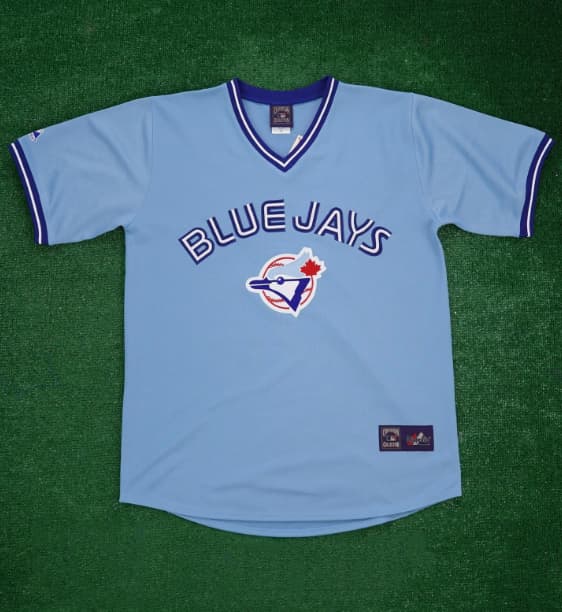 Toronto Blue Jays Blue Cooperstown Throwback Men's Jersey