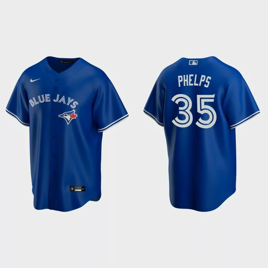 Toronto Blue Jays David Phelps Replica Alternate Jersey – Powder Blue