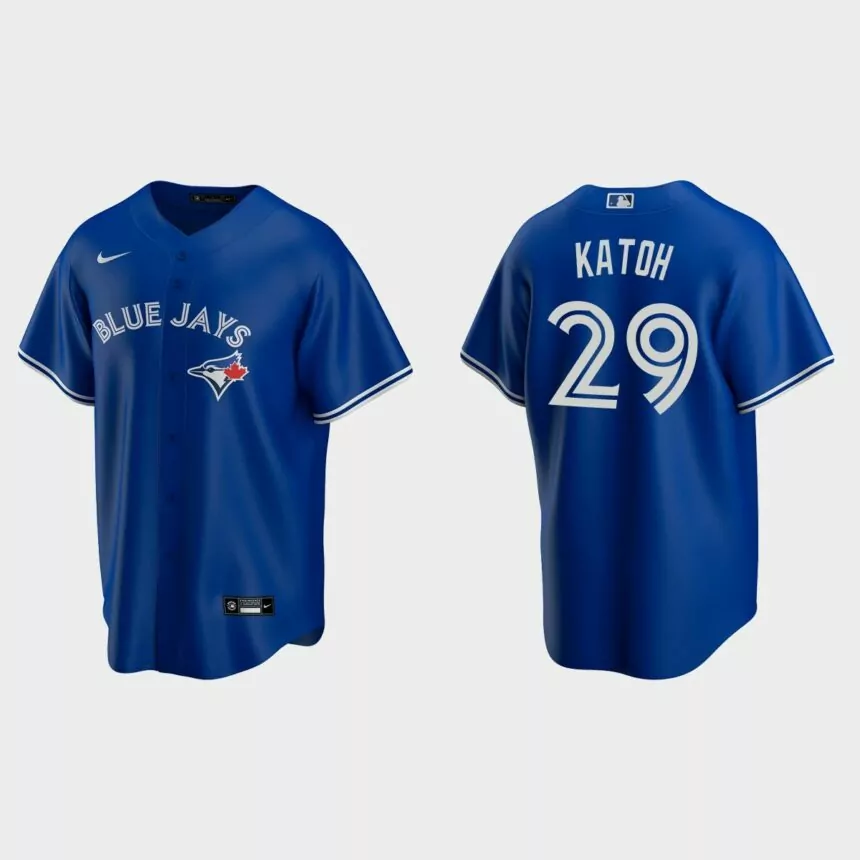 Toronto Blue Jays Gosuke Katoh Replica Alternate Jersey – Royal