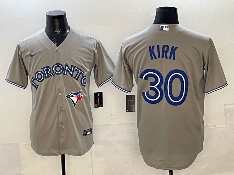 Toronto Blue Jays Jersey - All Stitched   30 KIRK