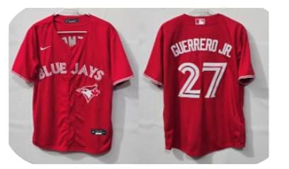 Toronto Blue Jays Jersey - All Stitched Vladimir Guerrero Jr. # 27