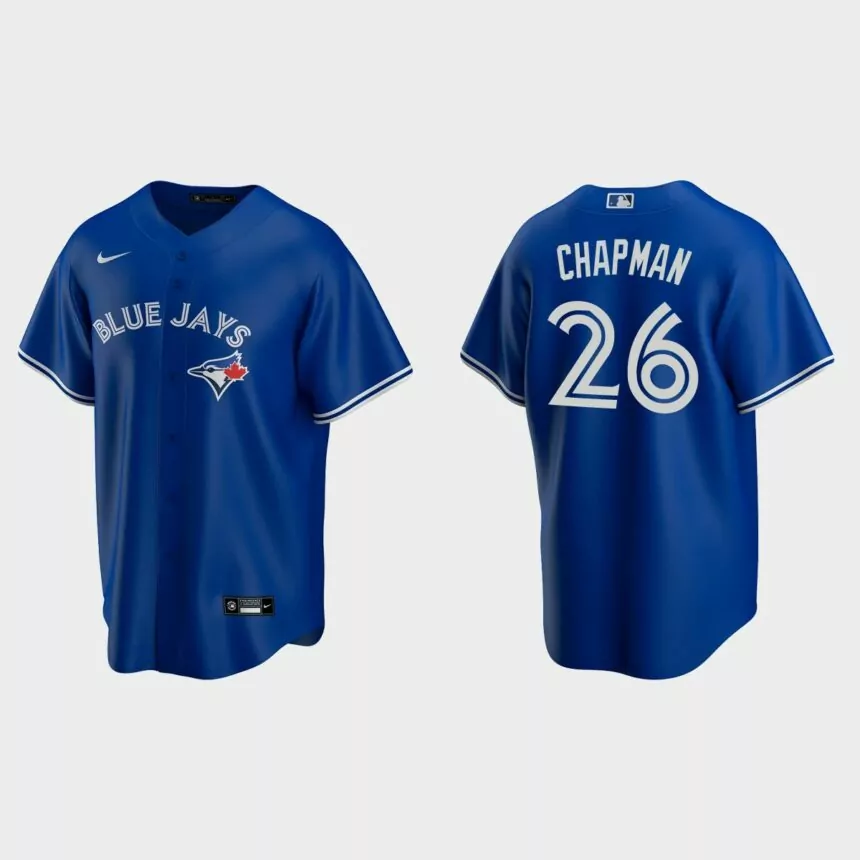 Toronto Blue Jays Matt Chapman Replica Alternate Jersey – Royal
