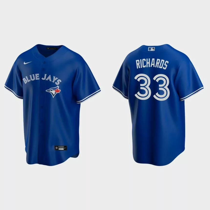 Toronto Blue Jays Trevor Richards Replica Alternate Jersey – Royal