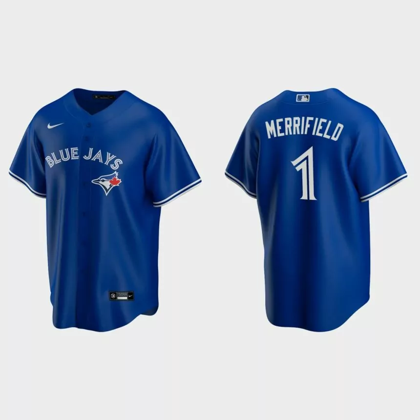 Toronto Blue Jays Whit Merrifield Replica Alternate Jersey – Royal