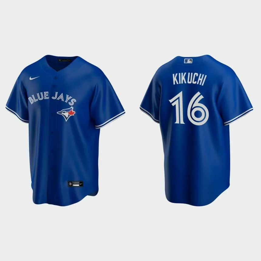Toronto Blue Jays Yusei Kikuchi Replica Alternate Jersey – Royal