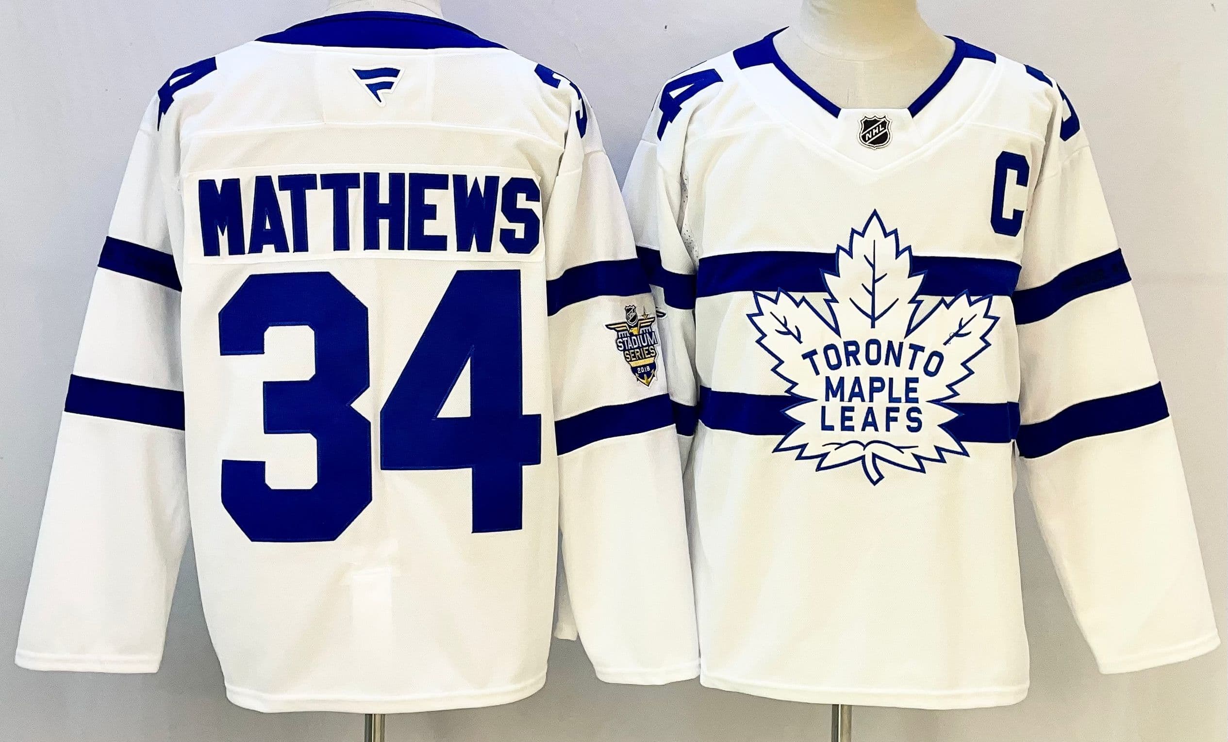 Toronto Maple Leafs  #34  Auston Matthews   Jersey