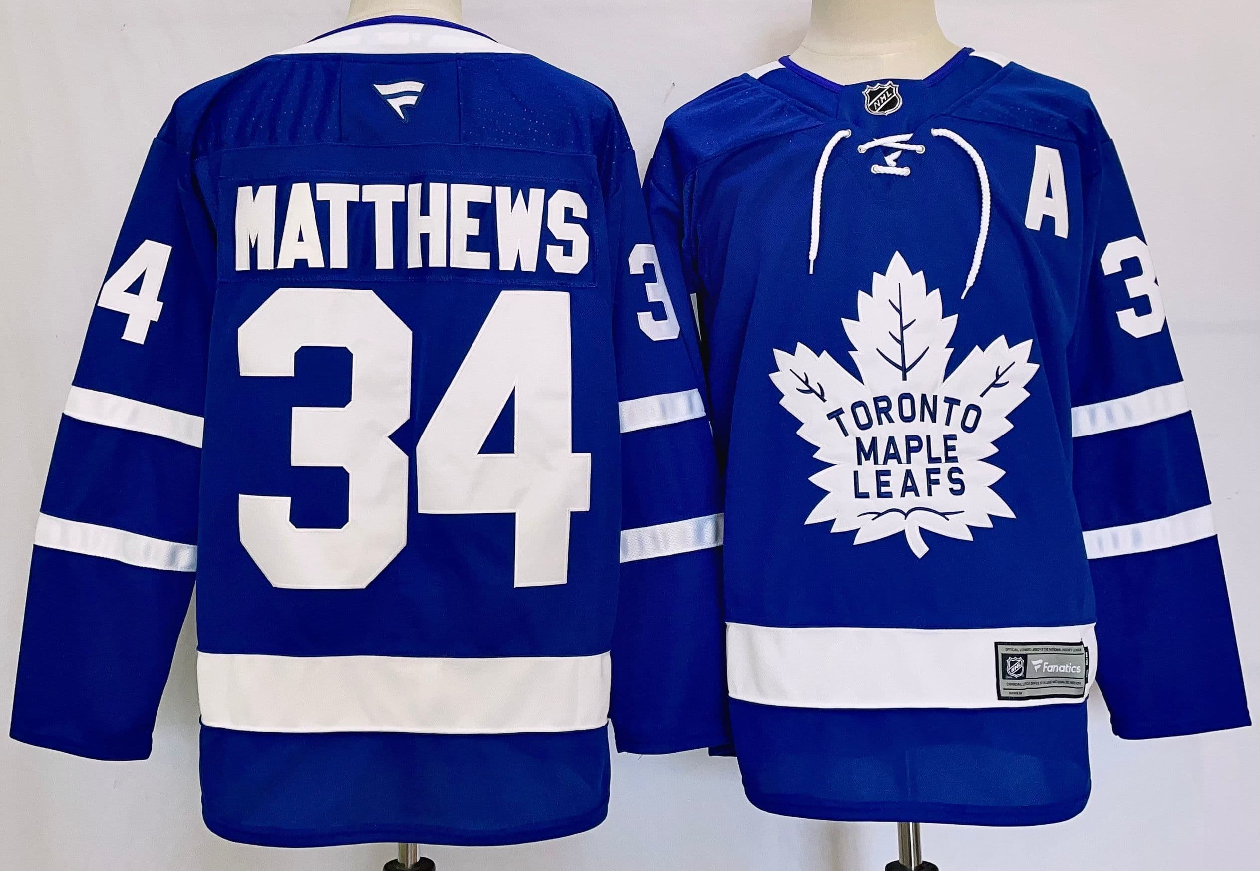 Toronto Maple Leafs  #34 Auston  Matthews  Jersey