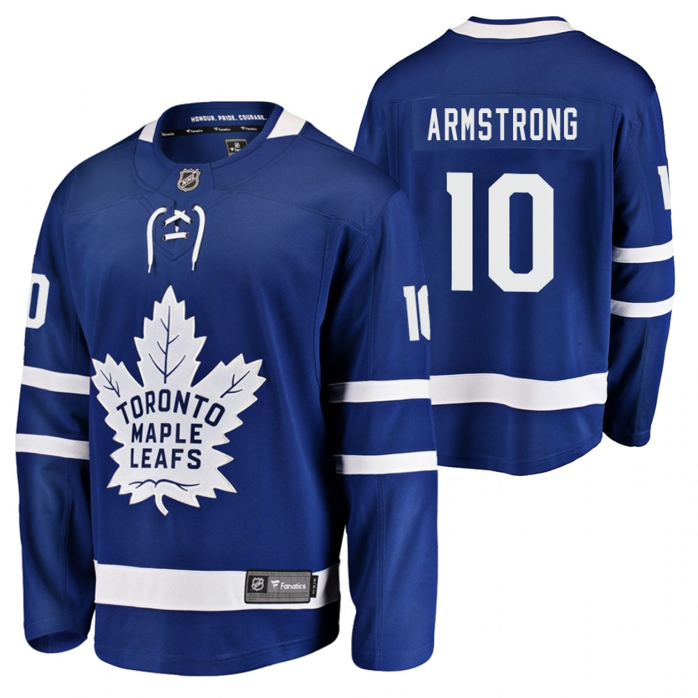 Toronto Maple Leafs George Armstrong Retired Number Blue Legend 1930-2021 Jersey